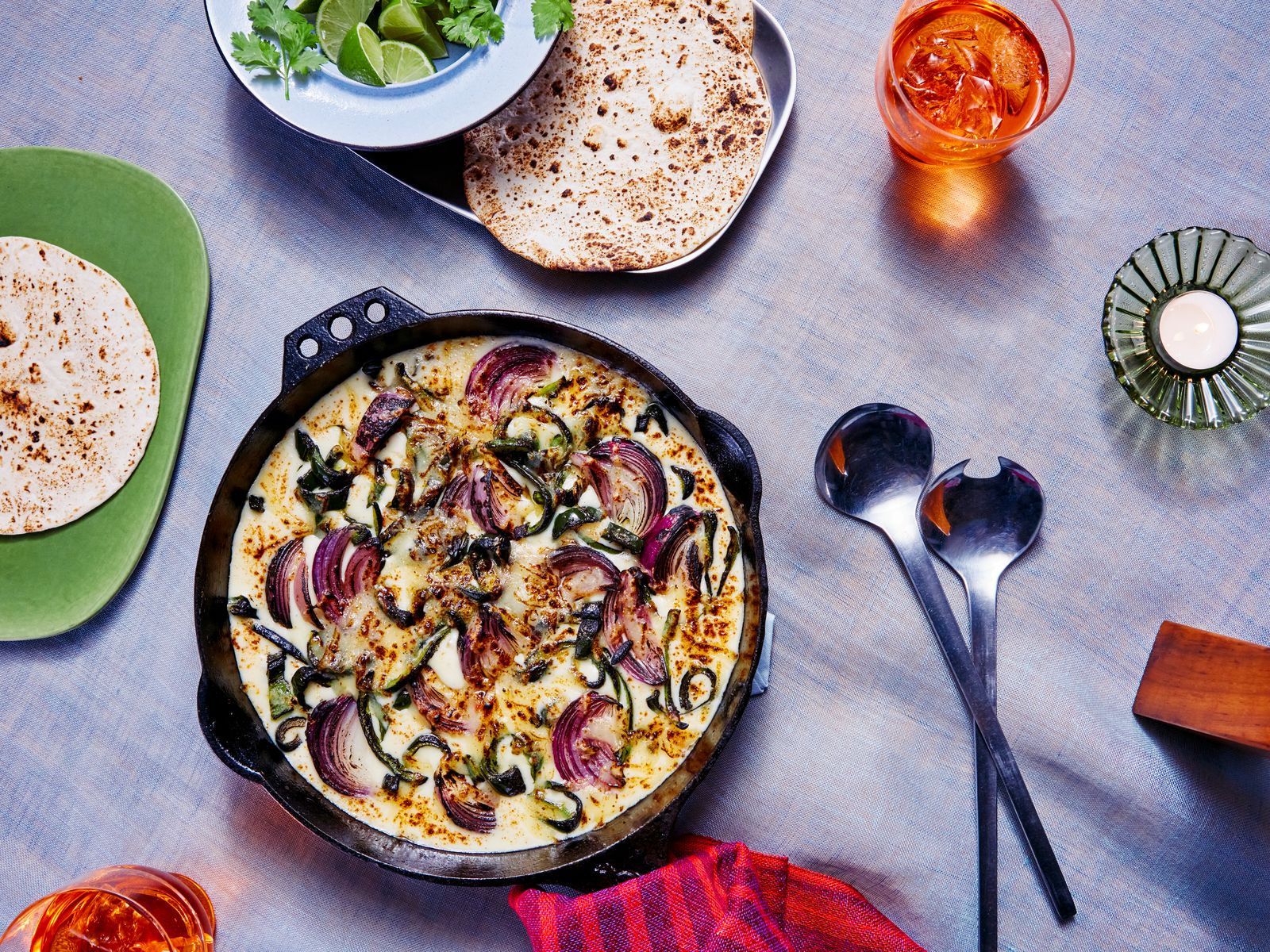 Jalapeño Popper Skillet Tacos