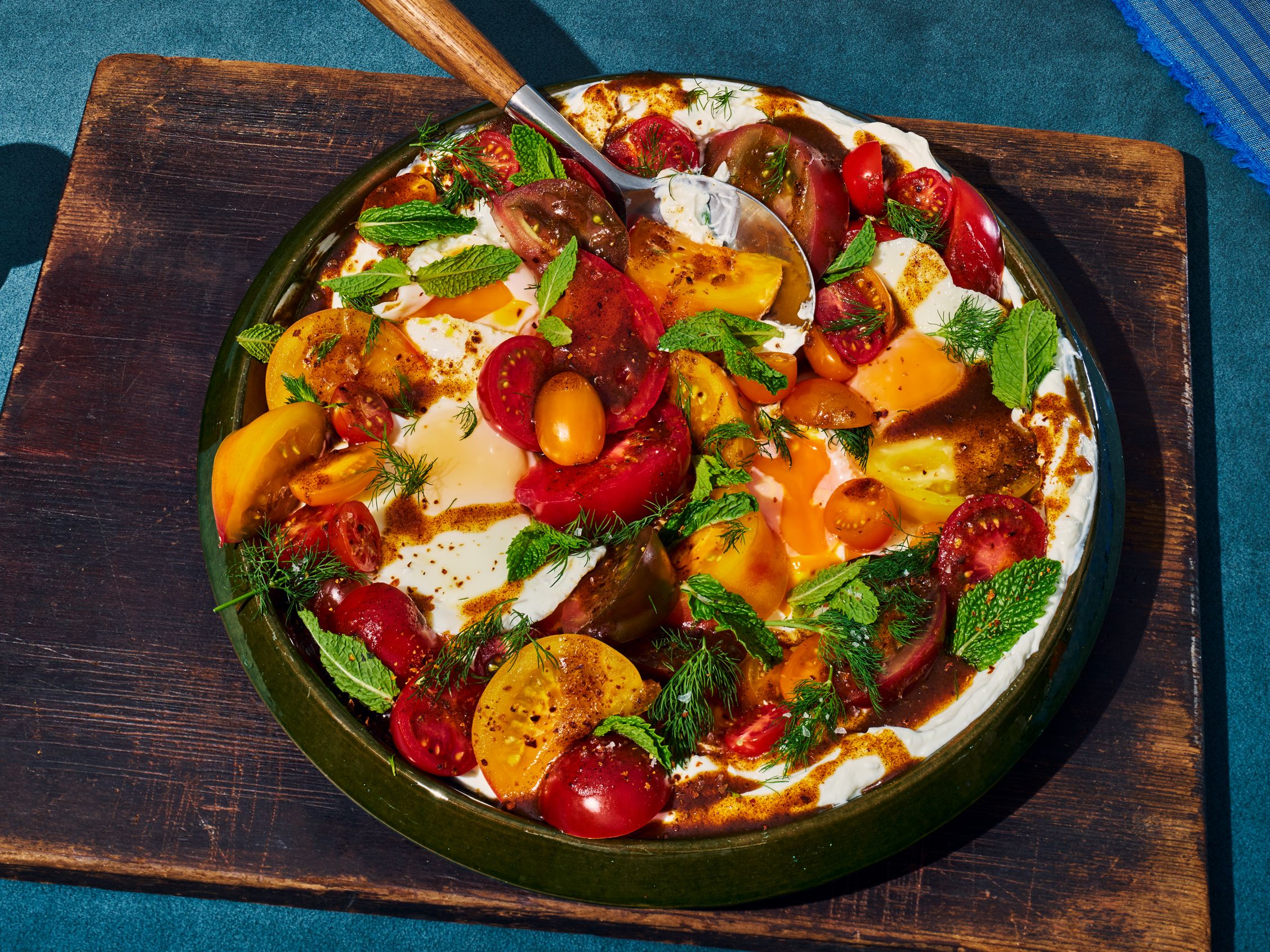 Turkish-Style Eggs and Tomatoes