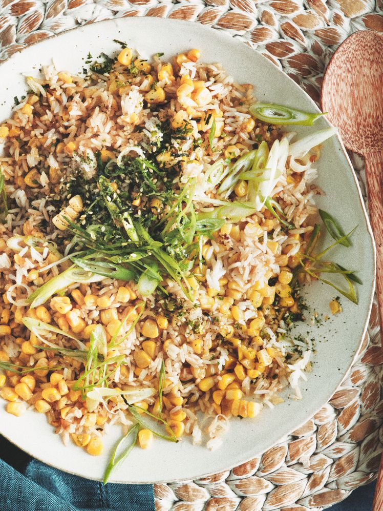 Corn Furikake Fried Rice